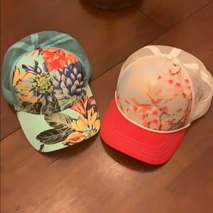 Floral hats